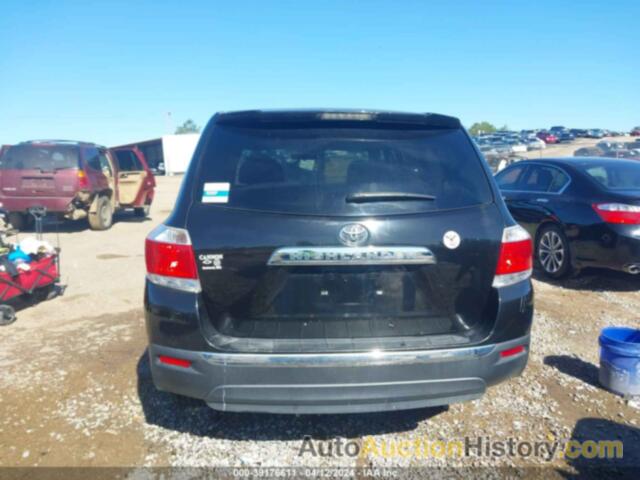 TOYOTA HIGHLANDER PLUS/SE, 5TDZK3EH2DS101660