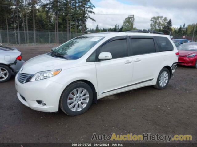 TOYOTA SIENNA LIMITED 7 PASSENGER, 5TDDK3DC0ES093270