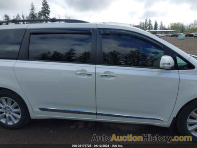 TOYOTA SIENNA LIMITED 7 PASSENGER, 5TDDK3DC0ES093270