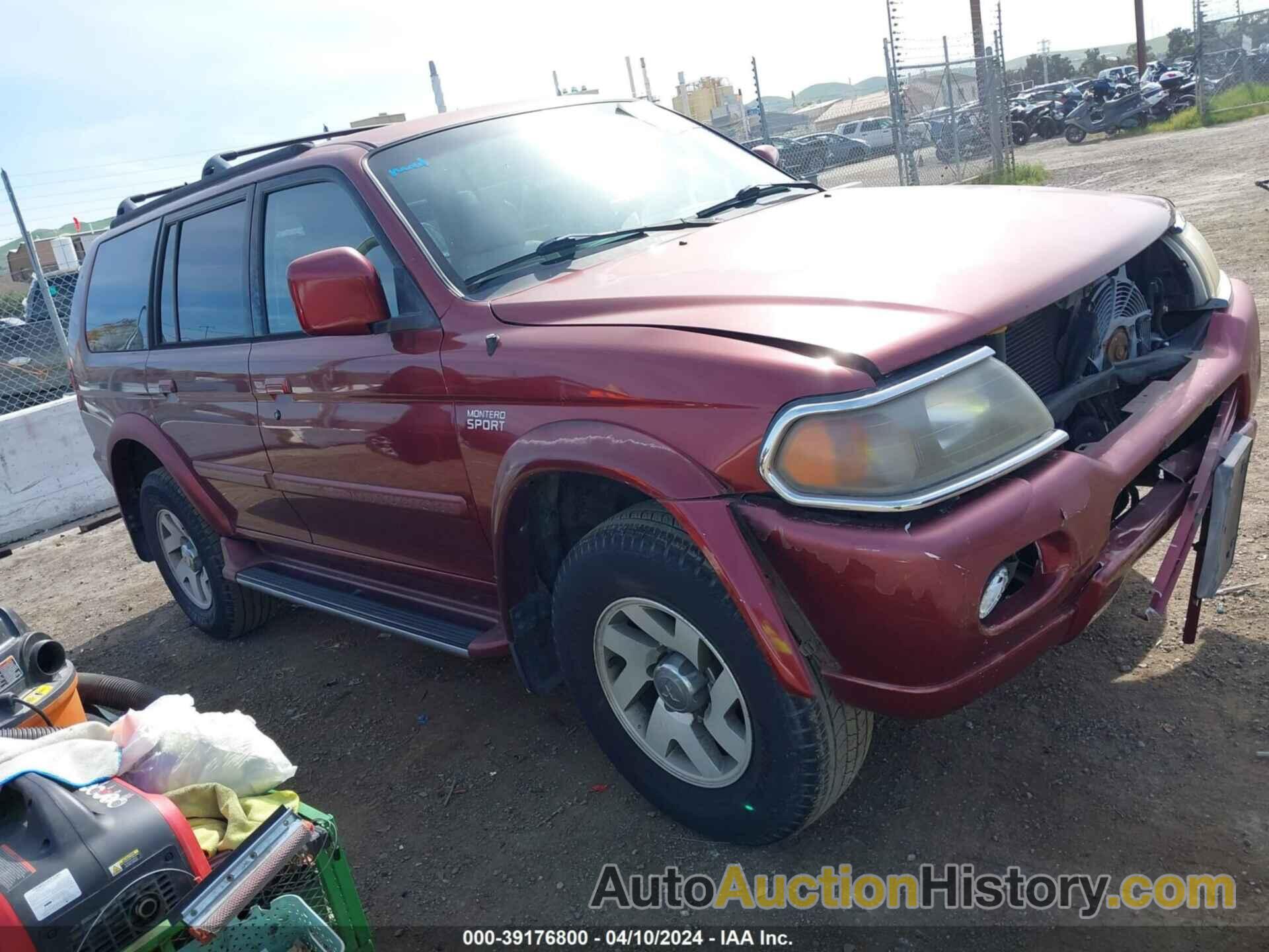 MITSUBISHI MONTERO SPORT LTD, JA4MT41R1YP058127