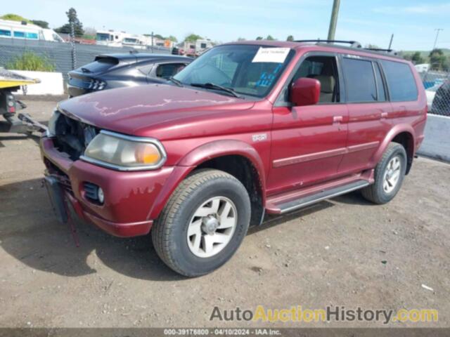 MITSUBISHI MONTERO SPORT LTD, JA4MT41R1YP058127