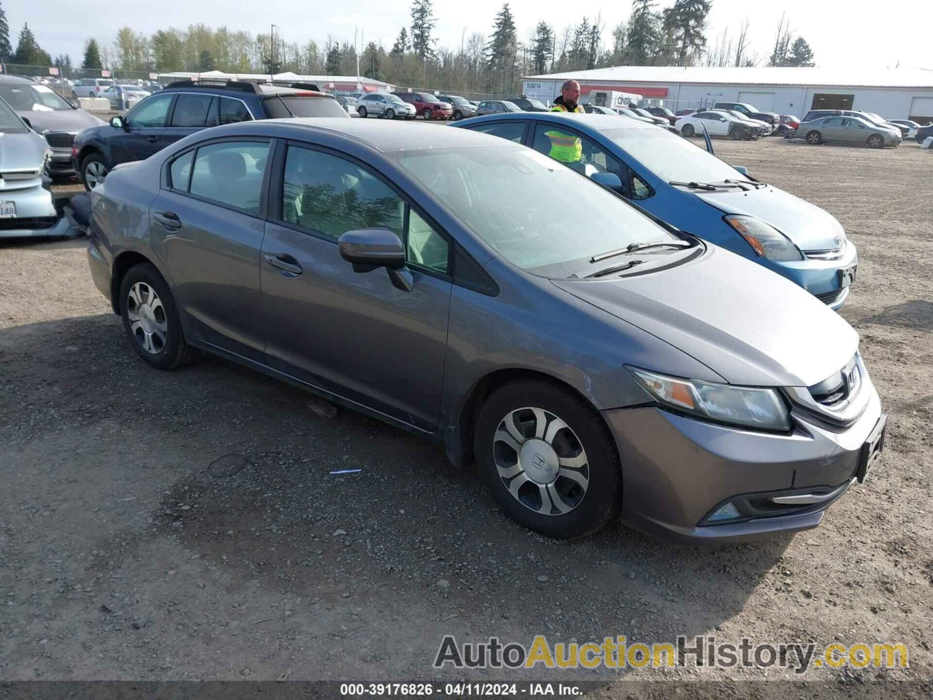 HONDA CIVIC HYBRID, 19XFB4F23FE001003