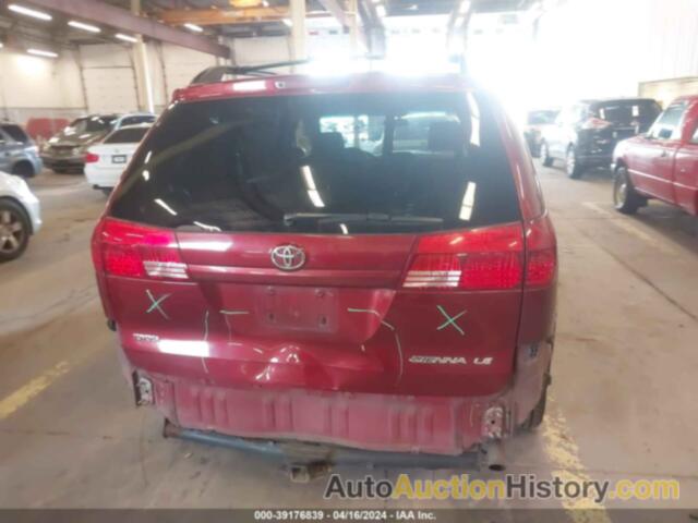 TOYOTA SIENNA LE, 5TDZA23C55S309103