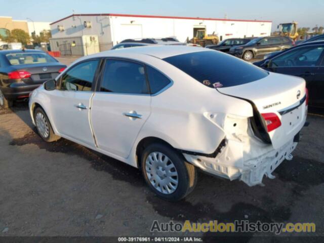 NISSAN SENTRA S, 3N1AB7AP1HY258566