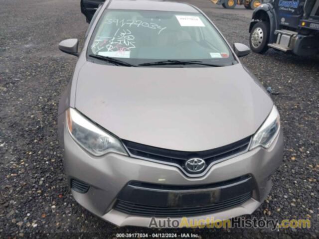 TOYOTA COROLLA LE, 2T1BURHE4FC452808