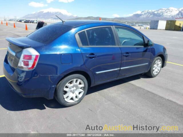 NISSAN SENTRA 2.0 S, 3N1AB6AP2CL741242