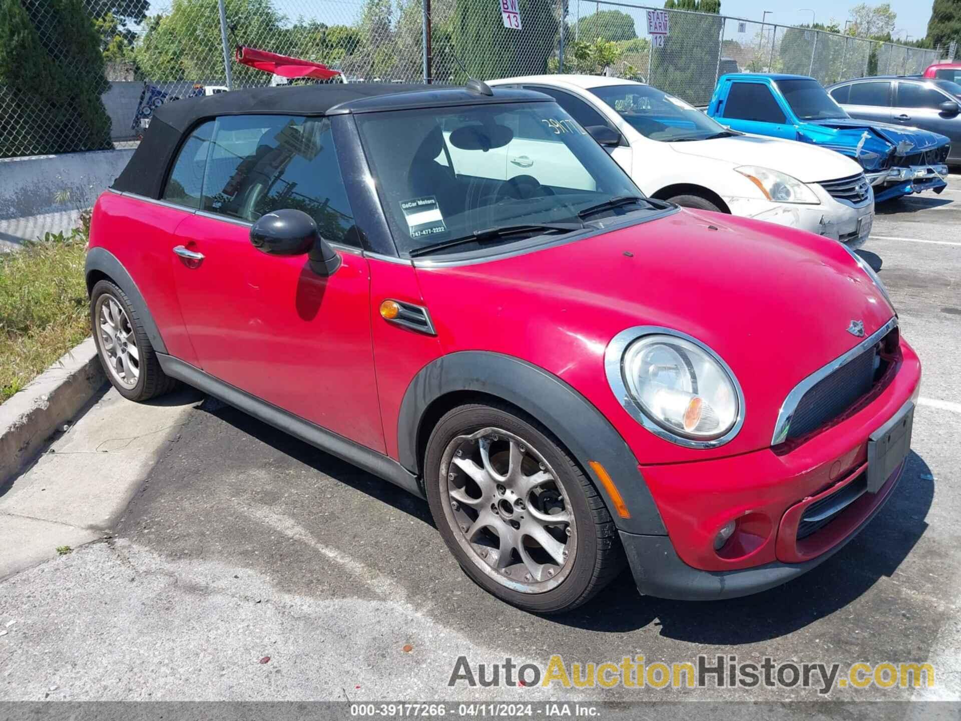 MINI CONVERTIBLE COOPER, WMWZN3C53DT568651