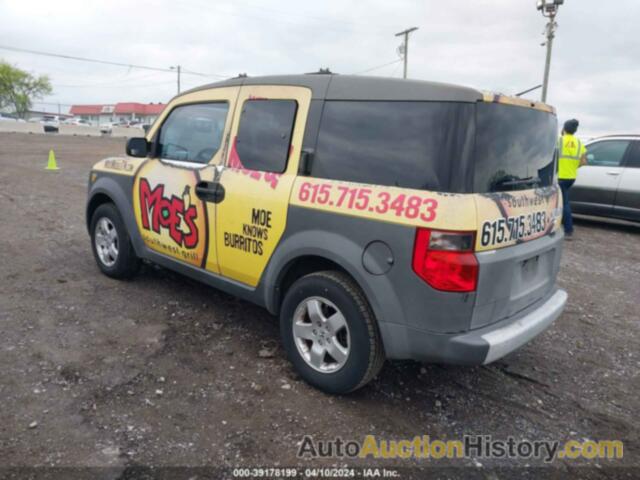 HONDA ELEMENT EX, 5J6YH286X4L027947