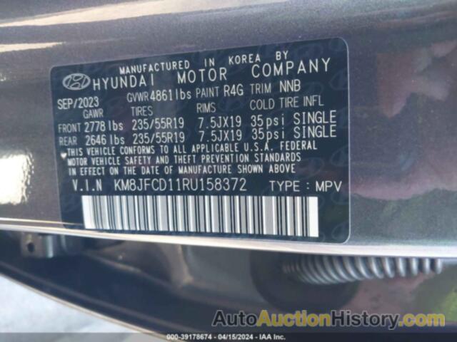 HYUNDAI TUCSON HYBRID N LINE, KM8JFCD11RU158372