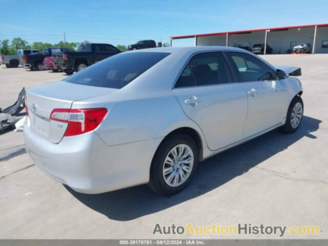 TOYOTA CAMRY LE, 4T4BF1FK3CR251812