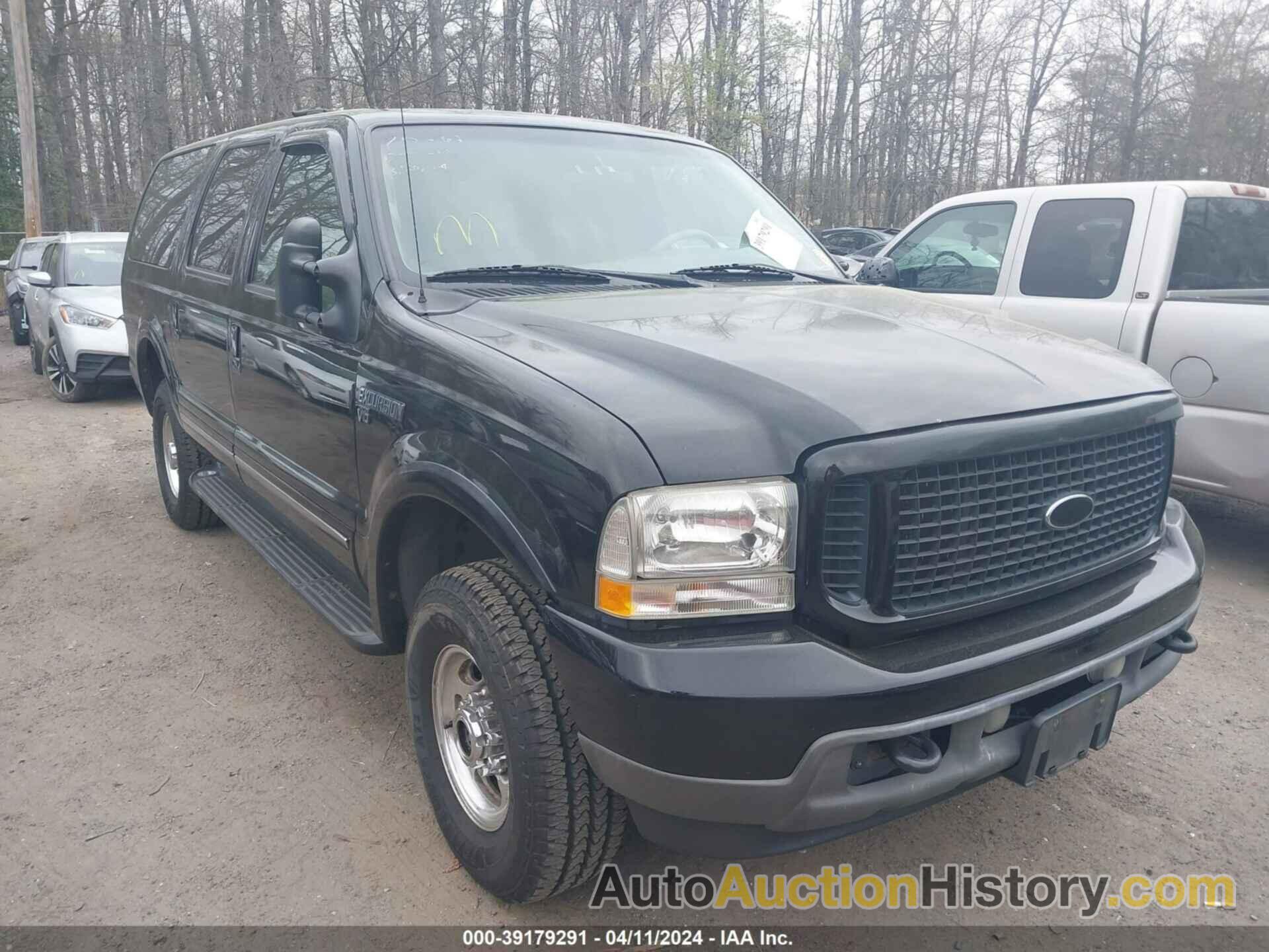 FORD EXCURSION LIMITED, 1FMNU43S71ED72806