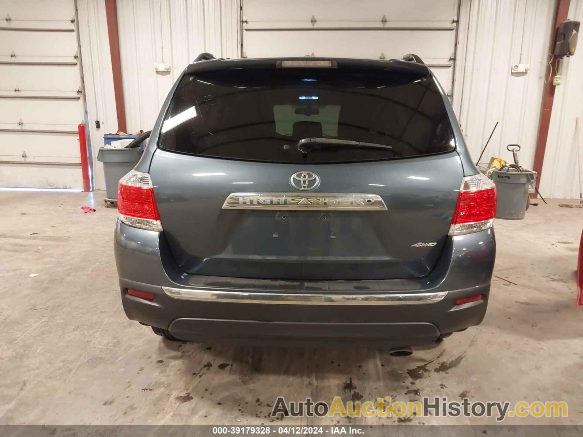 TOYOTA HIGHLANDER BASE V6, 5TDBK3EH9CS165419