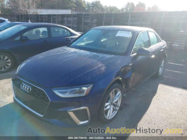 AUDI A4 PREMIUM 45 TFSI QUATTRO S TRONIC, WAUDNAF40LN011653