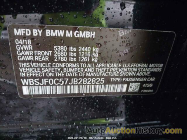 BMW M5, WBSJF0C57JB282825
