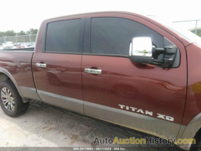 NISSAN TITAN XD PLATINUM RESERVE DIESEL, 1N6BA1F41GN515721