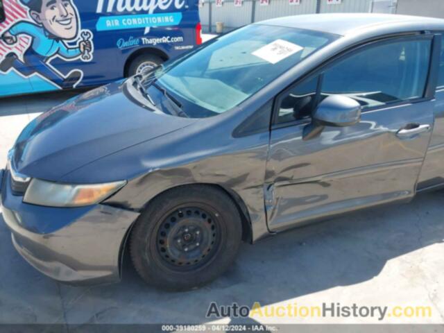 HONDA CIVIC LX, 2HGFB2F57CH611566