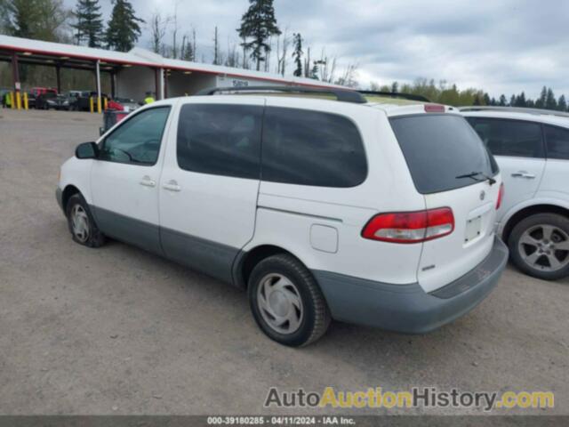 TOYOTA SIENNA LE, 4T3ZF13C71U376452