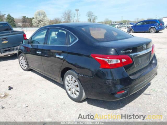 NISSAN SENTRA S, 3N1AB7AP5GY258522