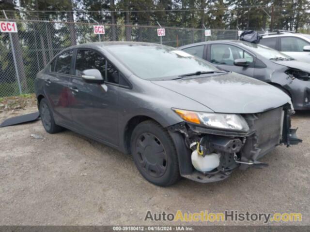 HONDA CIVIC HYBRID L, JHMFB4F35CS002637