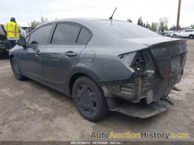 HONDA CIVIC HYBRID L, JHMFB4F35CS002637