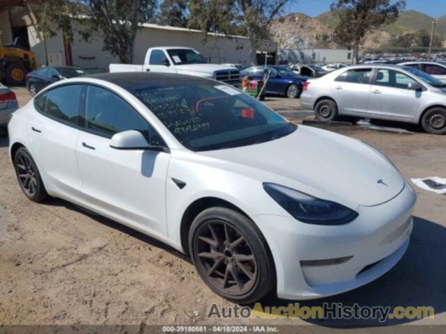 TESLA MODEL 3 STANDARD RANGE PLUS REAR-WHEEL DRIVE, 5YJ3E1EA6MF939649