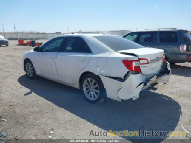 TOYOTA CAMRY XLE, 4T4BF1FK4ER382654