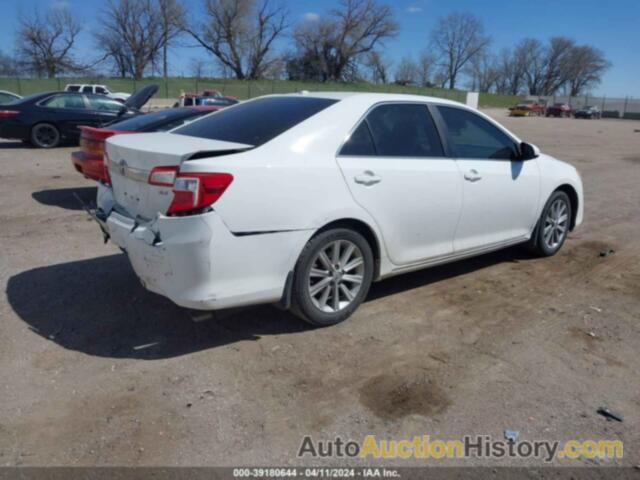 TOYOTA CAMRY XLE, 4T4BF1FK4ER382654