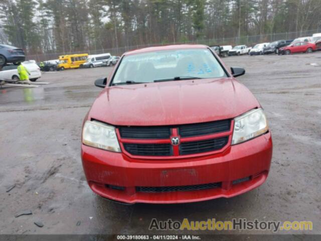 DODGE AVENGER SE, 1B3LC46R18N272722