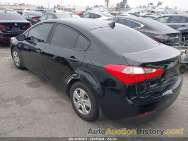 KIA FORTE LX, KNAFK4A60G5589835