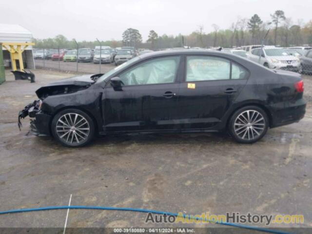 VOLKSWAGEN JETTA 1.8T SPORT, 3VWD17AJ3FM203658