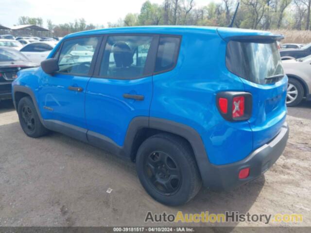 JEEP RENEGADE SPORT, ZACCJAAH9FPB96172