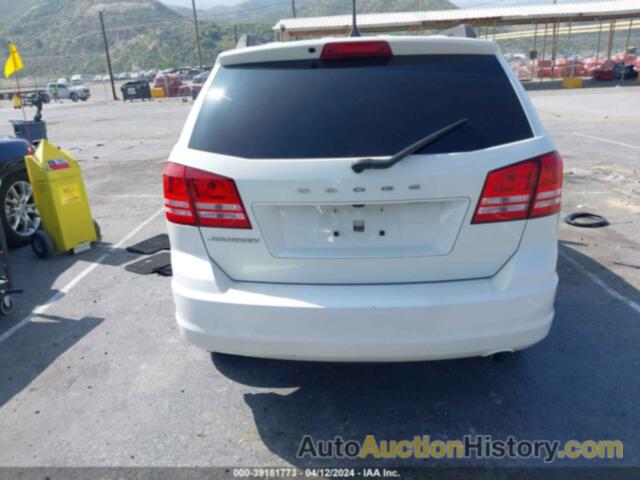 DODGE JOURNEY SE, 3C4PDCABXJT474661