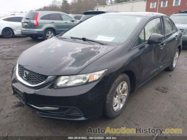 HONDA CIVIC LX, 2HGFB2F57DH512103