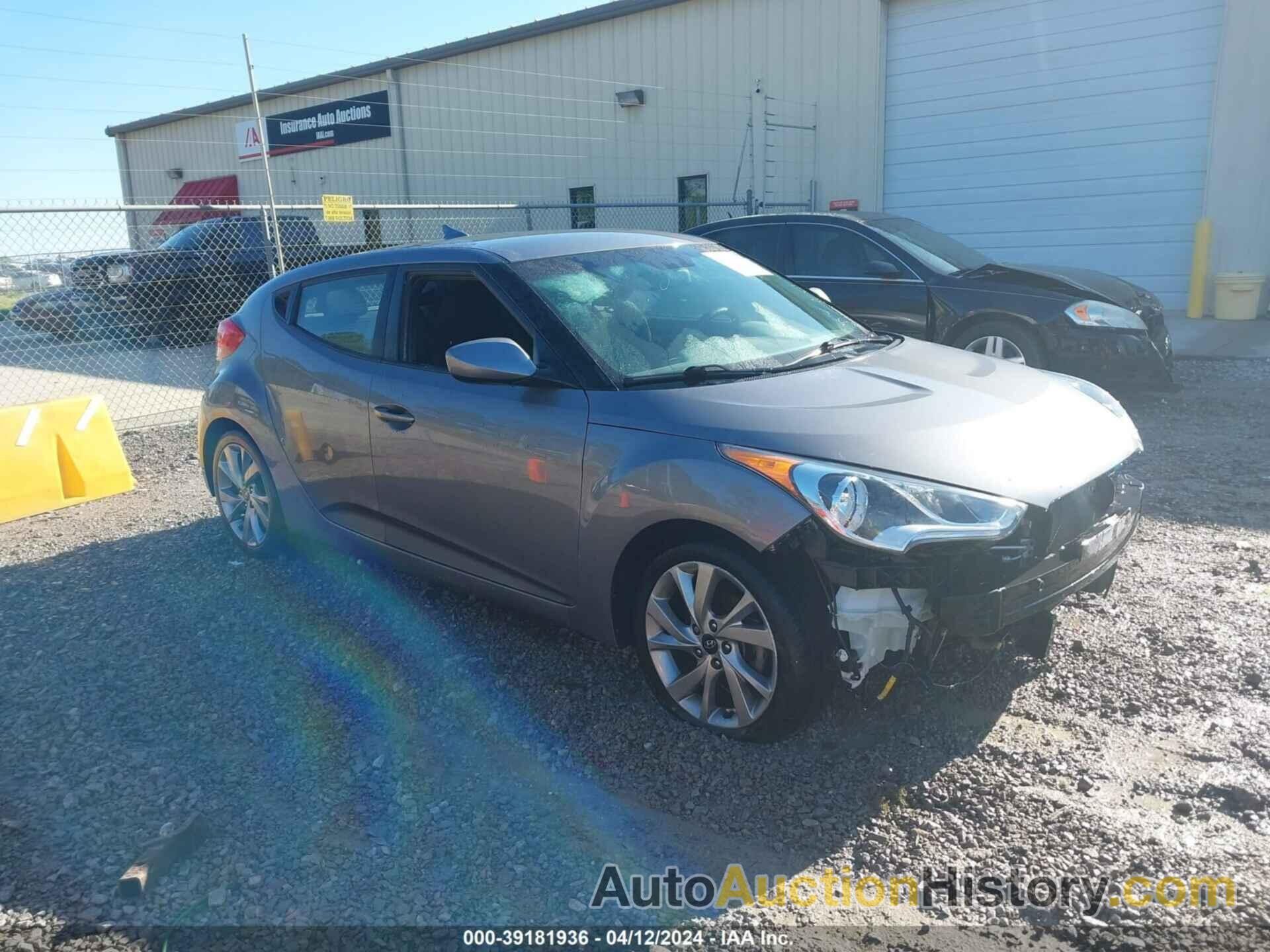 HYUNDAI VELOSTER, KMHTC6AD5GU280831