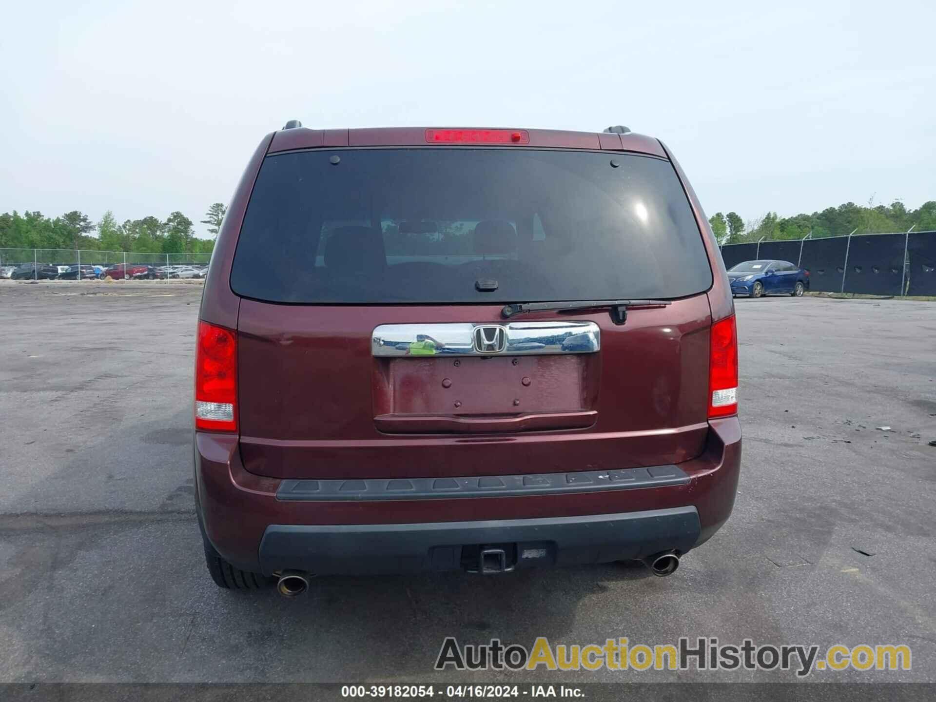 HONDA PILOT EX-L, 5FNYF3H57BB034573