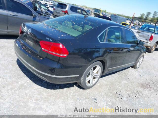 VOLKSWAGEN PASSAT 2.0L TDI SE, 1VWBN7A39CC077588