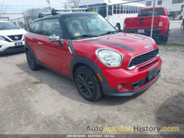 MINI PACEMAN COOPER S, WMWSS7C57DWN71486