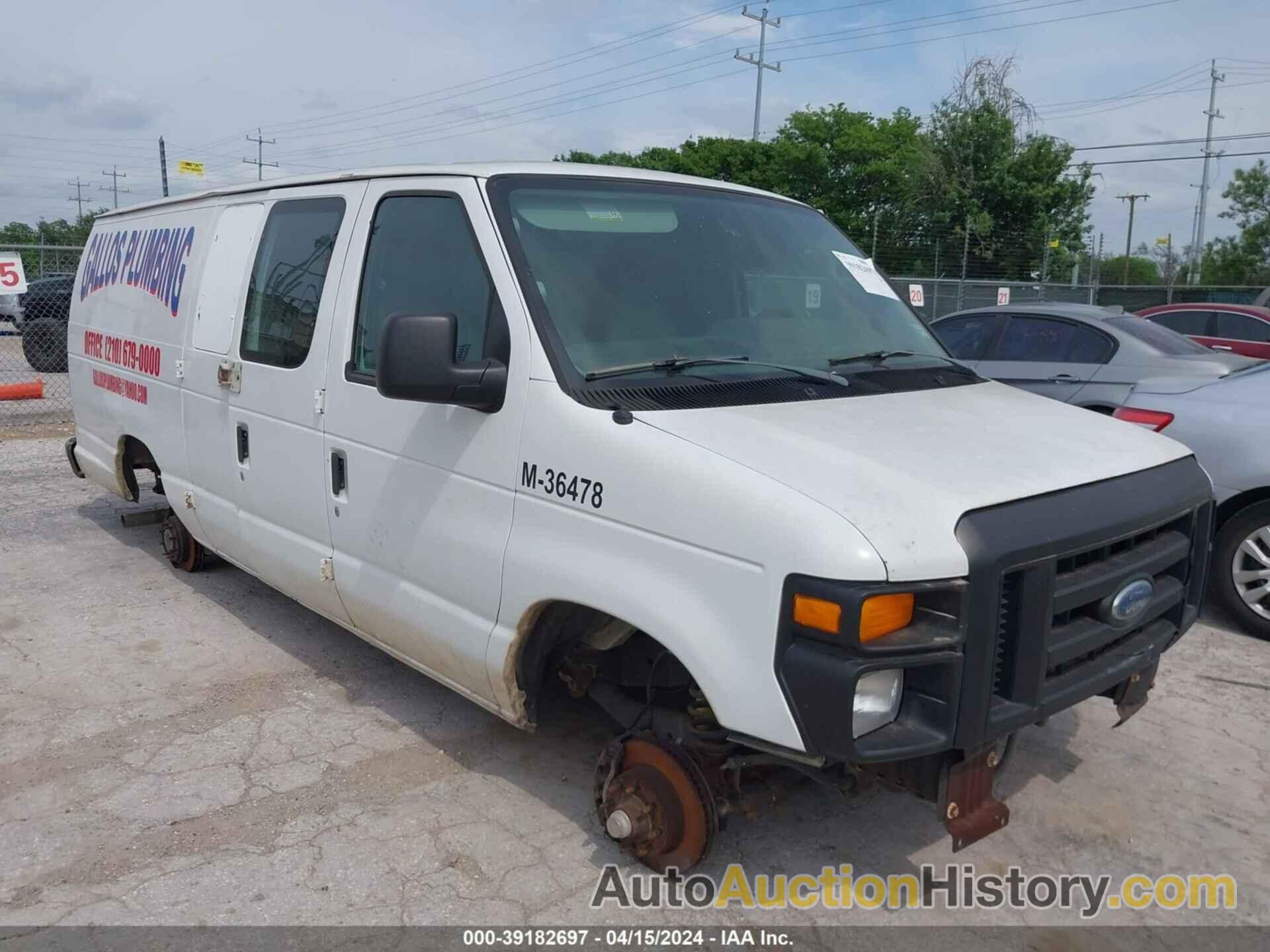 FORD E-350 SUPER DUTY COMMERCIAL, 1FTSS3EL1BDB36172