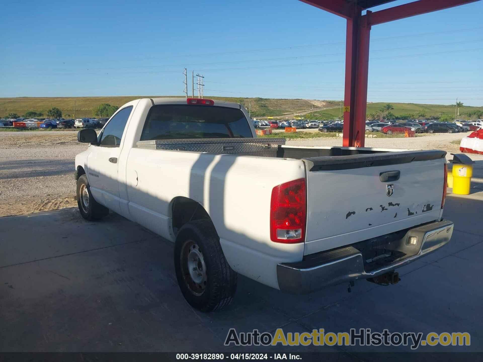 DODGE RAM 1500 ST, 1D7HA16N86J183908