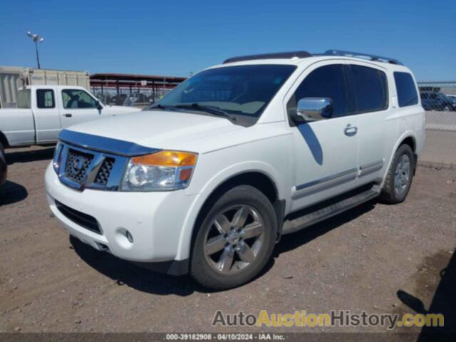 NISSAN ARMADA PLATINUM, 5N1BA0NF5CN606206