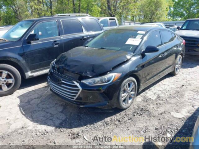 HYUNDAI ELANTRA SEL, KMHD84LF2JU610649