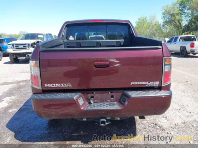 HONDA RIDGELINE RTS, 2HJYK16477H518511