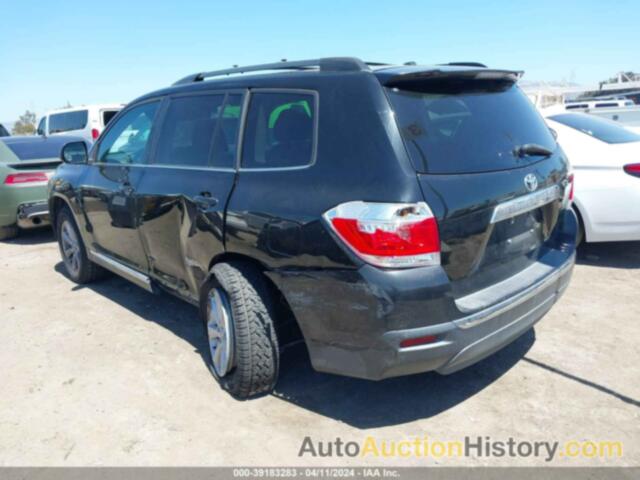 TOYOTA HIGHLANDER SE, 5TDZA3EH2CS019509