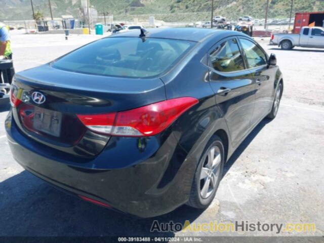 HYUNDAI ELANTRA GLS, KMHDH4AE5DU781412