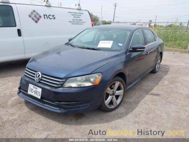 VOLKSWAGEN PASSAT SE W/SUNROOF, 1VWBH7A3XDC142103