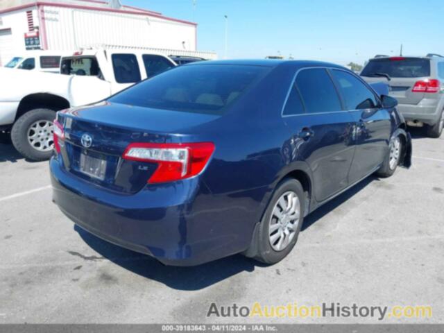 TOYOTA CAMRY LE, 4T4BF1FK6ER393624