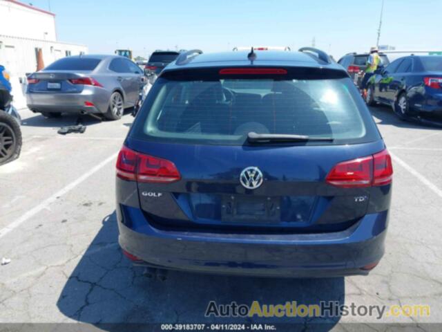 VOLKSWAGEN GOLF SPORTWAGEN TDI S 4-DOOR, 3VWFA7AU8FM516384