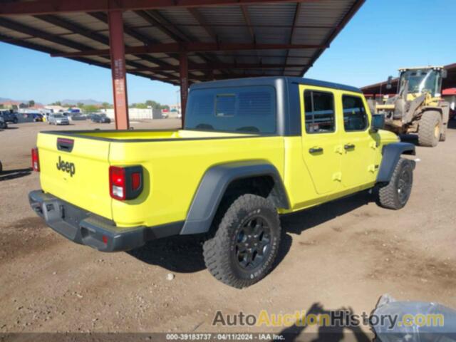 JEEP GLADIATOR SPORT 4X4, 1C6HJTAG2PL571700