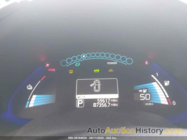 NISSAN LEAF S, 1N4AZ0CP7FC314275