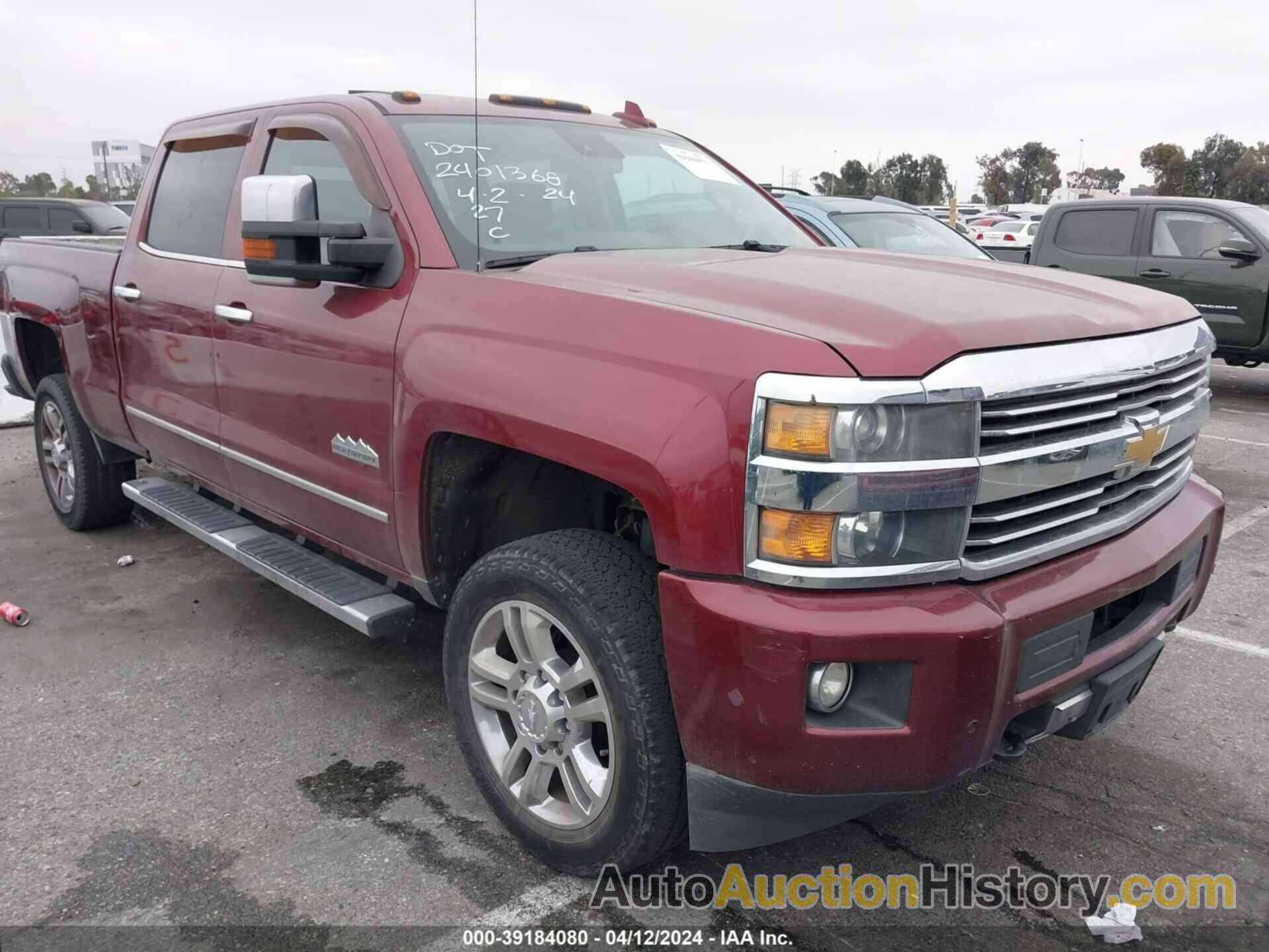 CHEVROLET SILVERADO K2500 HIGH COUNTRY, 1GC1KXEG6FF520108